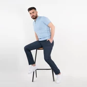 Neyir Triko Slimfit Erkek Yakalı İnce Triko T-Shirt - 7