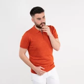 Neyir Triko Slimfit Erkek Yakalı İnce Triko T-Shirt - 5