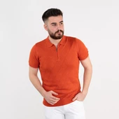 Neyir Triko Slimfit Erkek Yakalı İnce Triko T-Shirt - 4