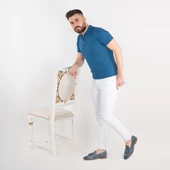 Neyir Triko Slimfit Erkek Yakalı İnce Triko T-Shirt - 12