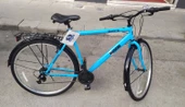 Bisan Hardy-S V Fren Shimano 21 Vites 28 Jant Şehir Bisikleti Mavi Siyah 56 Kadro - 1