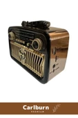 Kaliteli Yüksek Sesli Retro Nostalji Bluetooth Bağlantılı Usb Sd Kart Radyo Mp3 Player Müzik Kutusu - 3