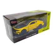 Çekbırak Metal Araba Chevrolet Camaro ZL1 -3611A - Sarı - 5