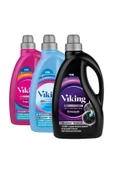 Viking TECHNOPOWER Sıvı Çamaşır Deterjanı Capcanlı, Hassas Ve Siyahlar 2.7 lt x 3 Adet - 1