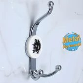 5 Adet Krom Renk Askı Dolap Askılık Askılığı Banyo Mutfak Askısı Duvar Kapı Elbise Kıyafet Vestiyer thumbnail 6