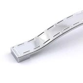 Mobilya Kulp Mutfak Dolabı Çekmece Dolap Kulpları Kapak Kulpu Kulbu Krom Renk 128 mm Metal thumbnail 5