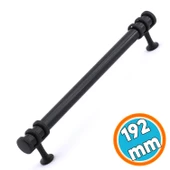 Mobilya Mutfak Dolabı Çekmece Dolap Kulpları Kapak Kulpu Kulbu Siyah 192 mm Metal Kulp thumbnail 1