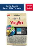 Yayla Gurme Beyaz Chia Tohumu 500 gr x 8 Adet - 1