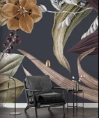 Kurumuş Yaprak Temalı Duvar Kağıdı thumbnail 6