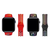 Apple Watch 42/44/45/49mm Delikli Kordon 2'li Set - 3