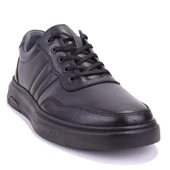 Dagoster DMA08-100 Siyah Ortopedik Günlük Erkek Deri Ayakkabı - 1