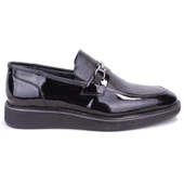 Dagoster DMA08-1800DG Siyah Poliüretan Taban Klasik Erkek Deri Ayakkabı - 2