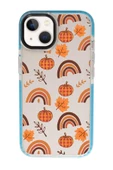 iPhone 13 Uyumlu Sonbahar Desenli Candy Bumper Silikonlu Telefon Kılıfı thumbnail 4