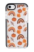 iPhone 8 Uyumlu Sonbahar Desenli Candy Bumper Silikonlu Telefon Kılıfı thumbnail 1