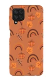 Samsung A22 Uyumlu Sonbahar Desenli Premium Silikonlu Telefon Kılıfı - 6