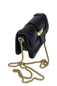 Mini Zincir Askılı Kol Çantası ( 1001 siyah ) - 2