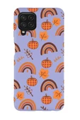 Samsung A22 Uyumlu Sonbahar Desenli Premium Silikonlu Telefon Kılıfı - 4