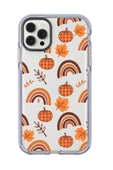 iPhone 12 Pro Uyumlu Sonbahar Desenli Candy Bumper Silikonlu Telefon Kılıfı - 3