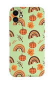 iPhone 11 Uyumlu Sonbahar Desenli Kamera Korumalı Premium Silikonlu Telefon Kılıfı thumbnail 1
