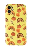 iPhone 11 Uyumlu Sonbahar Desenli Kamera Korumalı Premium Silikonlu Telefon Kılıfı thumbnail 7