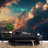 Bulut Manzaralı Duvar Kağıdı thumbnail 2