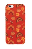iPhone 6S Uyumlu Sonbahar Desenli Premium Silikonlu Telefon Kılıfı thumbnail 3
