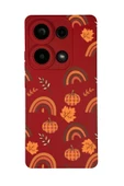 Xiaomi Redmi Note 13 Pro 4G Uyumlu Sonbahar Desenli Premium Silikonlu Telefon Kılıfı thumbnail 3
