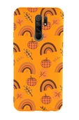 Xiaomi Redmi 9 Uyumlu Sonbahar Desenli Premium Silikonlu Telefon Kılıfı thumbnail 2