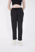 Unisex Üç İplik Basic Eşofman Pantolon - Antrasit - 5