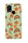 Samsung M31 Uyumlu Sonbahar Desenli Premium Silikonlu Telefon Kılıfı thumbnail 1