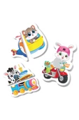 12-36 Ay İlk Magnet Puzzle - Taşıtlar thumbnail 2