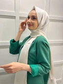 Madame Polo Janjan, Janjanlı Şifon Şal 00823  TAŞ thumbnail 2