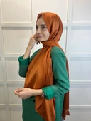 Madame Polo Janjan, Janjanlı Şifon Şal 00823  TARÇIN thumbnail 1