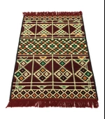 Shark Anadolu Baklava Kilim Bordo - 2