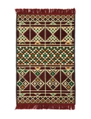 Shark Anadolu Baklava Kilim Bordo - 1