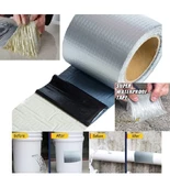 WuVera Süper Güçlü Su Sızdırmaz Çamur Bant 48mm X 2m Tamir Çatlak Boru Bandı. Çatı Izolasyon Bandı - 48mm x 2m - 5