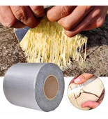 WuVera Süper Güçlü Su Sızdırmaz Çamur Bant 48mm X 2m Tamir Çatlak Boru Bandı. Çatı Izolasyon Bandı - 48mm x 2m - 7