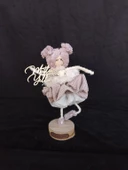 Hediyelik tasarım yılbaşı temalı obje, ortalama 10 cm boyunda.10 cm - 1