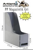 Demonte Plastik Magazinlik 1 Adet Plastik Kutu Klasörü Magazinlik A4 Dosya ve Masa Düzenleyici Sınıf Ev Ofis - 5