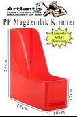 Demonte Plastik Magazinlik 1 Adet Plastik Kutu Klasörü Magazinlik A4 Dosya ve Masa Düzenleyici Sınıf Ev Ofis - 6