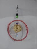 4'lü Set Boncuklu Muhabbet Kuşu - Kuş Salıncağı thumbnail 3