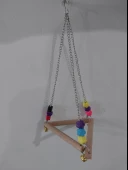 3'lü Set Boncuklu Muhabbet Kuşu - Kuş Salıncağı thumbnail 2