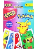 Uno Pokemon Serisi Resimli Oyun Kartı - 1