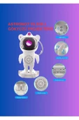 Astronot Model Galaxy Yansıtmalı Bluetooth Kumanda Kontrol Hoparlör - 2