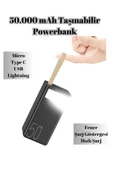 Recharger Mega Capacity 4 Port 50000 mAh Powerbank Fast Charger - 1