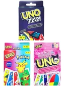 Uno Flip Pokemon ve Kuromi Oyun Kartları Seti - 1