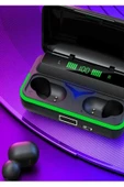 Oppo Reno 11F Uyumlu Bluetooth 5.1 Mikrofonlu Led Göstergeli Gamer Kulak İçi Kulaklık - 3