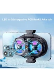 Telefon Soğutucu Çift Fanlı 3 Hız Kademeli RGB Işıklı IPhone14/Pro/Promax Uyumlu - 3