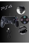 PS4 Oyun Kolu PC Uyumlu Şarj Kablosu Hediyeli Joystick Kontroller Gamepad - 1