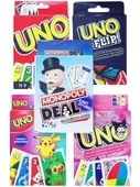 Uno Flip Pokemon Kuromi Deal Emlak Oyun Kartları 5li Set - 1